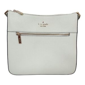 Kate Spade New York Faint Blue Pebbled Leather Crossbody Bag